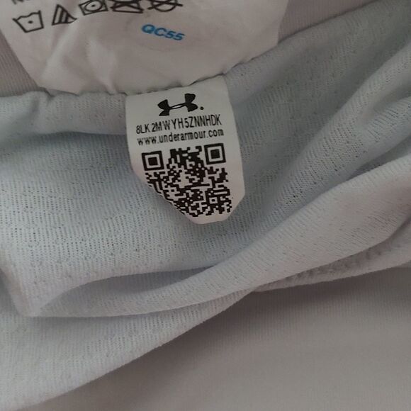 Under Armour light  gray camo loose  running shorts   Sz XL - Picture 9 of 9